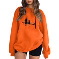 thumbnail image 1 of EHQJNJ Chandail en Molleton à Nœud pour Femmes Chandails en Molleton Tendance Surdimensionnés pour Femmes Chandails en Molleton à Capuche Col Rond Pull Décontracté Confortable Tenues de Mode Automne Vêtements Toutes Réservées pour Noël Chandail en Molleton, 1 of 3