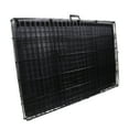 thumbnail image 4 of Geniqua Small Black 24" 2-Door Folding Pet Crate Cage Dog Cat Kennel Pen + ABS Tray, 4 of 8