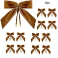 thumbnail image 7 of IPEWLEX 12pcs Velvet Christmas Bow Decorations, Reusable Holiday Bows for Gift Wrapping, Christmas Trees, Gift Boxes, Balloons, Wreaths, Home Decor and Party Celebrations, 7 of 7