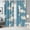 Japanese-3, variant on Japanese Cranes Blue Blackout Window Curtains for Living Room,Thermal Insulated Curtains,52x84 Inch,Set of 2