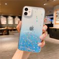 thumbnail image 1 of Luxury Gradient Sequins Clear Glitter Phone Case For iPhone 13 14 12 11 Pro Max X XR XS Max 7 8 14 Plus SE20 Soft TPU Back Cover xuanjing unisex, 1 of 2