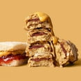 FITCRUNCH Peanut Butter and Jelly, High Protein Baked Bar, 16g Protein