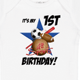 thumbnail image 4 of Inktastic 1st Birthday All Stars Boys Baby Bodysuit, 4 of 5