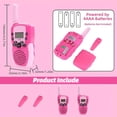 thumbnail image 3 of 2-Pack Walkie Talkies for Kids,22 Channels Long Range Kids Walkie Talkies with LCD Flashlight,3 Miles Range for Outside,Camping,Hiking,Toys Gifts for Kids Boys Girls, 3 of 10