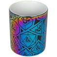 thumbnail image 4 of Dungeons & Dragons 820044 16 oz Dungeons & Dragons Rainbow D20 Mug, 4 of 6