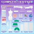 thumbnail image 6 of Fashion Designer Kits Toys for Girls Ages 6-8-11, Kids Craft Kits Toys for Girls 6 7 8 9 10 11 Year Old Girls, Birthday Gifts Toys for 6-12 Year Old Girls, 6 of 7