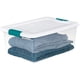 thumbnail image 3 of Caja de almacenamiento transparente con cierre de 14 litros, 3 of 6