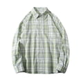 thumbnail image 2 of Qiopertar Liquidation à Moins de 5$ Chemise Décontractée Mode Imprimée à Boutons avec Poche Manches Longues Col Rabattu en Liquidation, 2 of 6