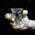 thumbnail image 5 of Dragon Glassware 7 oz Double Wall Alien Drinking Glasses Grey Set of 2, 5 of 8