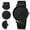 CJ146_Black#1, variant on Watch for Men Classic Mesh Strap Wrist Watches with Round Dial Casual Work Travel Black#1