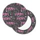 thumbnail image 2 of Balery Lovely Mom Ever Fundas de asiento para taburete de bar redondo de tela de terciopelo ajustables que protegen de arañazos y manchas para sillas de 14 a 17 pulgadas.-12 inch, 2 of 7