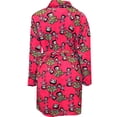 thumbnail image 2 of Apparel Connection LLC Womens Betty Boop Fuchsia Super Soft Plush Robe (Medium), 2 of 2