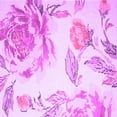 thumbnail image 1 of Ahgly Company Indoor Square Botanical Purple Coastal Area Rugs, 3' Square, 1 of 4
