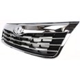 thumbnail image 2 of Grille Assembly Compatible With 2009-2010 Subaru Forester Silver Shell and Insert, 2 of 3
