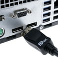 thumbnail image 4 of CableWholesale 10H1-70110 10 ft. DisplayPort 1.4 Video Cable - 32.4 Gbit-S, 8k & 60Hz, Black, 4 of 10