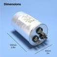 thumbnail image 5 of ONE Power CBB65 440-Volt 35/5-MFD Round Double Run Capacitor, 5 of 8