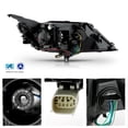 thumbnail image 2 of AKKON - Fits 2014 2015 2016 2017 2018 2019 2020 Chevy Impala Sedan [HID/Xenon Non-AFS Type] Projector Black Headlight Driver Left Side, 2 of 7