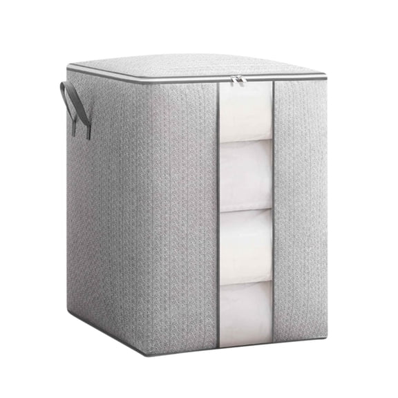 Stackable Storage Drawers with Lid for Bedroom and Wardrobe Organization – Non-Woven Fabric Folding Container, 35 x 25 x 20 cm