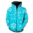 thumbnail image 1 of Sudadera con capucha y cremallera para hombre, con estampado de copos de nieve de invierno, 3D, divertida, informal, con capucha, estilo hip hop, primavera, 1 of 6