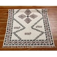 thumbnail image 4 of Casavani Flat Weave Bedroom Kitchen Floor Rug, Brown 4x4 feet, 4 of 6