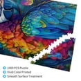 thumbnail image 3 of Naloa Colorful Parrot Jungle Dream Custom Puzzles Personalized Puzzle 1000 Pieces from Photo Custom Jigsaw Puzzle for Wedding, Graduation, (29.5×19.7in, Vertical), 3 of 9