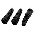 thumbnail image 4 of 3pcs PG11 Thread 5-10mm Dia Wire Strain Relief Protective Spiral Cable Gland, 4 of 4