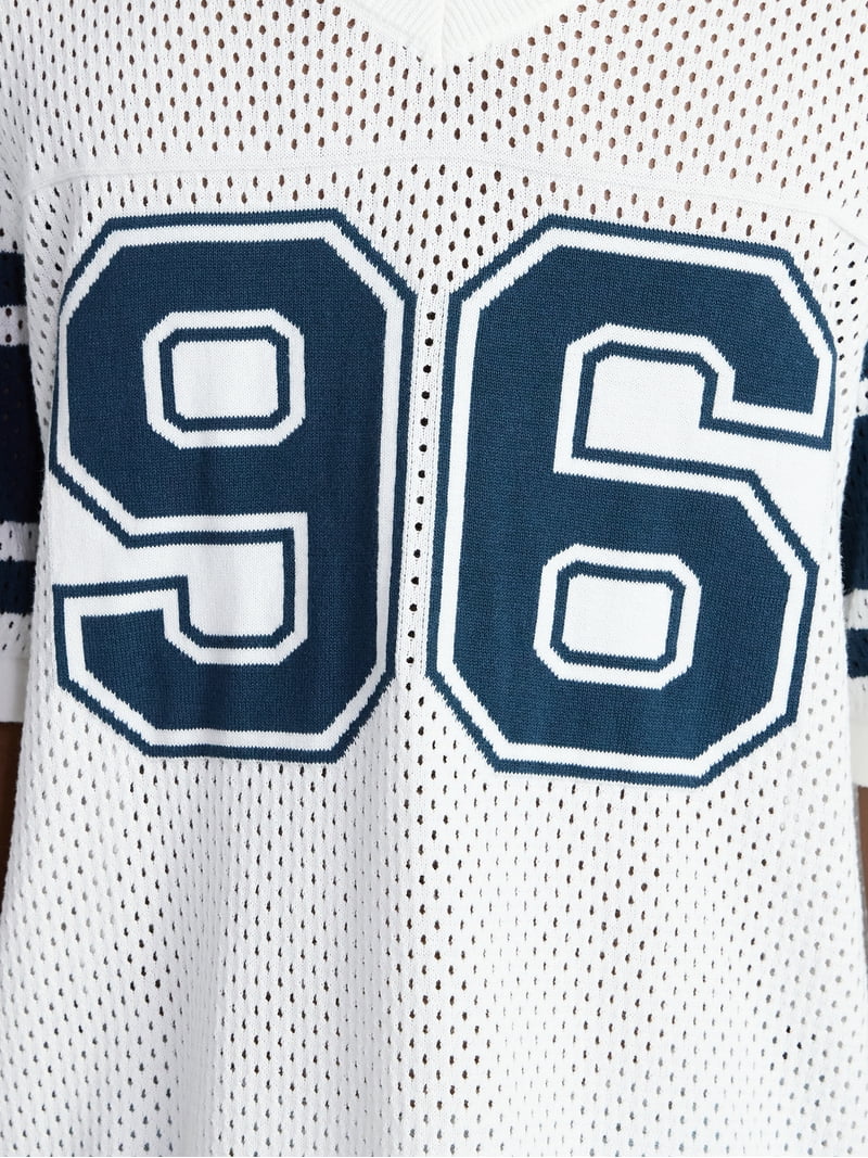 No Boundaries Men's Football Jersey-Inspired Shirt with Short