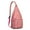 Rose-red-14, variant on Alpaca Sling Backpack - Whimsical Llama & Floral Print Design, Water-Resistant Crossbody Bag for Students & Outdoor Adventures