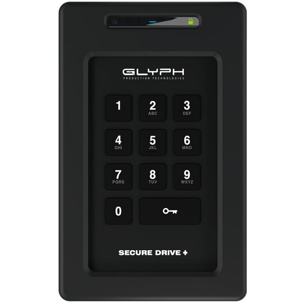 Encrypted Portable SSD Glyph SecureDrive+ 1TB USB-C