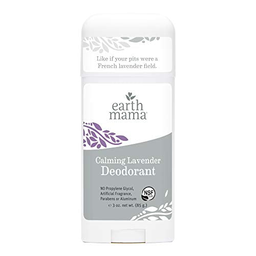 Calming Lavender Deodorant by Earth Mama Natural and Safe for