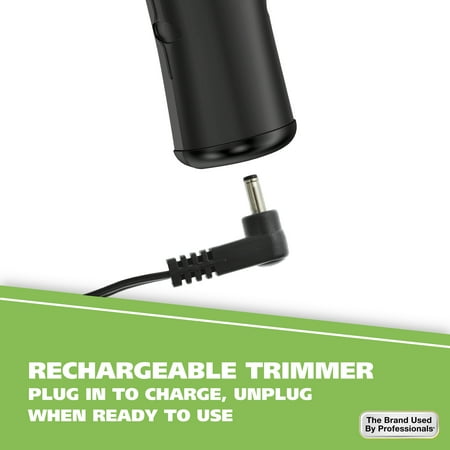 Wahl - Trimmer with 13 Guide Combs - Black/Silver