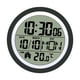 thumbnail image 2 of Reloj de ducha digital Reloj de pared digital resistente al agua para baño Pantalla de fecha Moderno Negro, 2 of 9