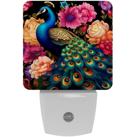 

Peacock LED Square Night Lights: Innovative Illumination for a Relaxing and Safe Atmosphere - Energy-Efficient & Stylish Bedroom Decor