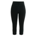 thumbnail image 6 of Athletic Works Women's and Women's Plus Active Dri-Works Capri Leggings, Sizes S-5X, 6 of 7