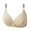 Beige, variant on Wireless Lounge Bras for Women Comfortable Lace Breathable Bra Underwear Hot Pink