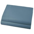 thumbnail image 4 of 2-Pack Flat Sheets Only, Full Size Premium Bedsheets, 80" x 94" Full-Size Top Sheet Stays Tucked on Deep Mattresses, Set of 2 Flat Bed Sheets, Coronet Blue, 4 of 5
