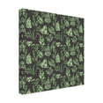 thumbnail image 4 of Canvas Wall Art - Jean Plout 'Green Botanical Pattern' Wall Art for Living Room, Bedroom, or Office Décor by Trademark Fine Art - 24 x 24 Inches, 4 of 4