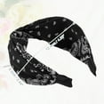 thumbnail image 5 of Knotted Wide Headband Fashion Hair Accessories for Women Girl Black 2.44" Width, 5 of 6