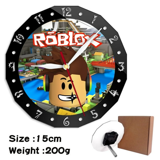 ROBLOX reloj de mesa creativo de animacion moderna mundo Virtual reloj de pared decoracion Simple regalo de cumpleanos para ninos y ninas Walmart en linea