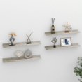 thumbnail image 1 of vidaXL Wall Shelves 4 pcs Concrete Grey 60x9x3 cm, 1 of 5