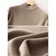 thumbnail image 2 of Maydear Men's Basic Long Sleeve Mock Neck Sweater, Casual Lightweight Knitted Sweater Shirts, 2 of 3