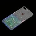 thumbnail image 5 of Case for iPhone 8 Plus / iPhone 7 Plus, Luminous Fashionable Trendy Shiny Glitter Phone Cover, Gradient Non-Yellowing Shockproof with Glamorous Shimmering Protection Case, White, 5 of 6