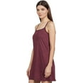 thumbnail image 3 of Stylore Nightgown for Women Soft Sleeveless Short Sleepwear Melange Wine M, 3 of 6