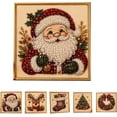 thumbnail image 2 of DIY Christmas Pearl Diamond Painting Kit with Frame, Christmas Diamond Art Kit for Adults & Beginners, Festive Indoor Decor, 2 of 10