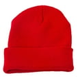 thumbnail image 1 of Chic Girl Winter Fall Solid Color Cuffed Woolen Yarn Knitted Warm Hat Cap Beanie, 1 of 8