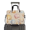thumbnail image 2 of FORMRS 16" Laptop Bag Carrying Sleeve Case with Handle Travel Shoulder Briefcase, Watercolor Seashell, 2 of 8