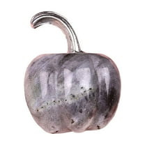 JoyMoreHome Crystal Mini Pumpkin Figurines, Fall Holiday Decoration, Halloween Thanksgiving Pumpkin Fall Decorations for Home Desk Table Office