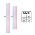 thumbnail image 6 of Yayeee Table Runner 90 inches Long Home Kitchen Dinning Party Decoration, Light Pink Stripes, 6 of 7