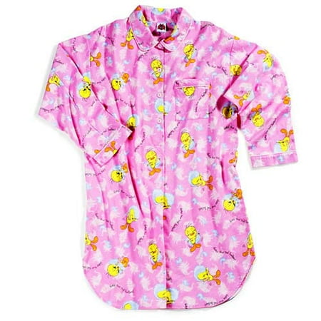 Tweety Flannel Dorm Shirt
