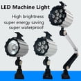 thumbnail image 4 of Luz LED para operación de máquinas herramienta, brazo largo, plegable, resistente al agua, ahorro de energía, iluminación para equipos de torno CNC, 24 V, 220 V, venta directa, 4 of 4